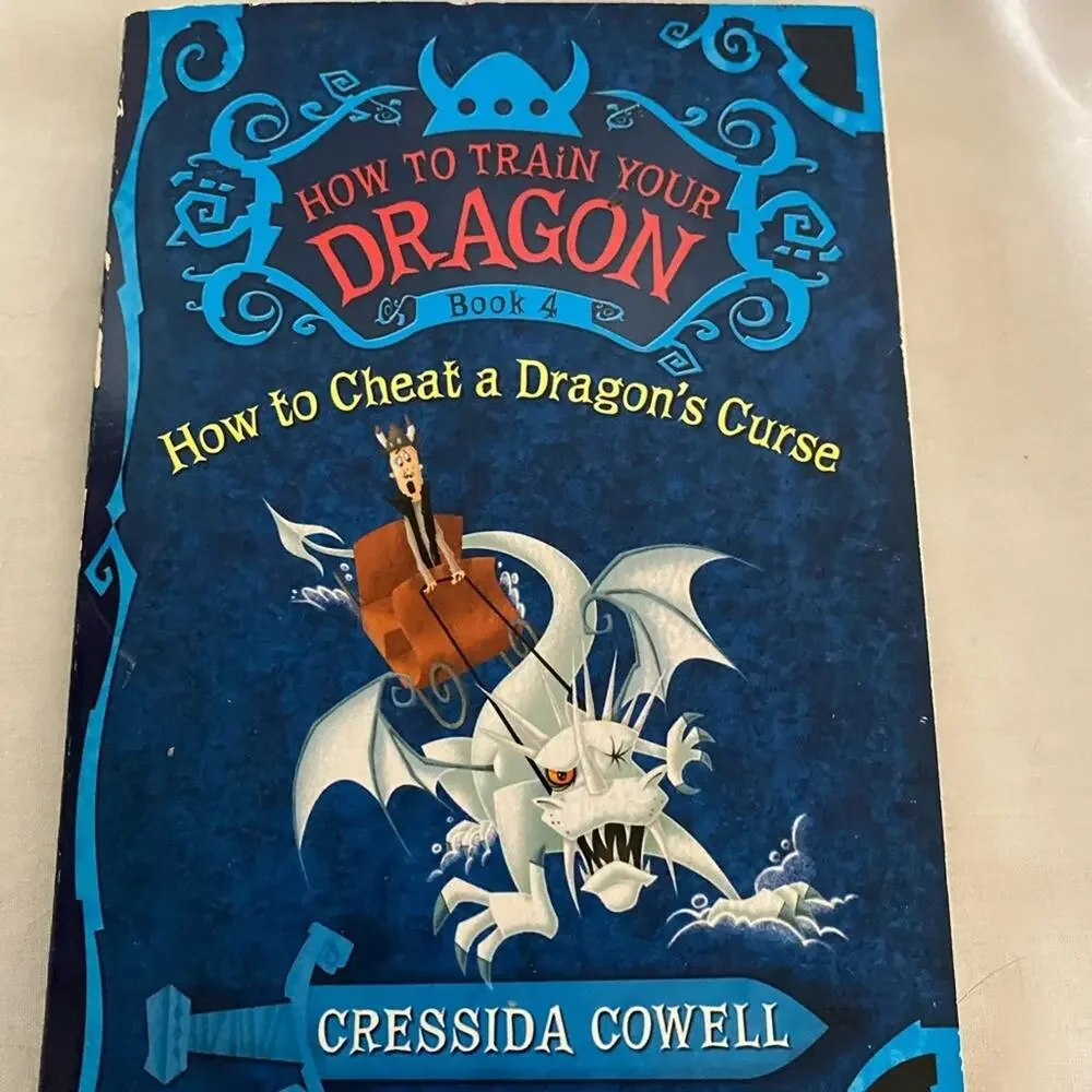 Two How to Train Your Dragon Paperback Fantasy Adventure Books